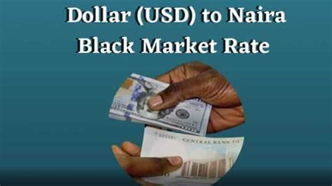 Black Market Dollar To Naira Today Th October Newsone