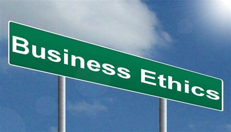 Business Ethics Free Of Charge Creative Commons Highway Sign Image