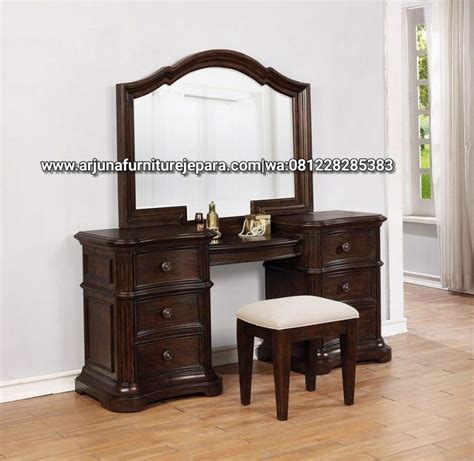 Meja Rias Classic Jati Furniture Jepara Meja Make Up Klasik Arjuna