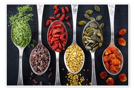 Healthy Ingredients Print By Editors Choice Posterlounge