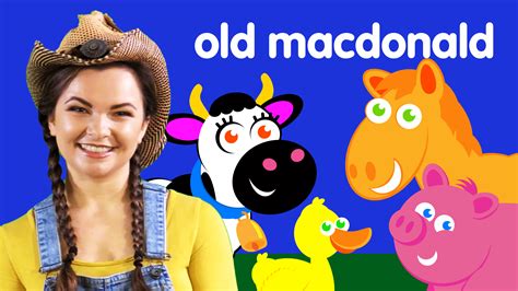 Old Macdonald Had A Farm Best Videos With Fun Song For Preschoolers