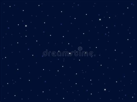 Starry Sky Abstract Background Of A Starry Night Sky Stock Vector