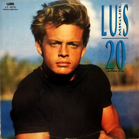 Luis Miguel 20 Años 1990 Vinyl Discogs