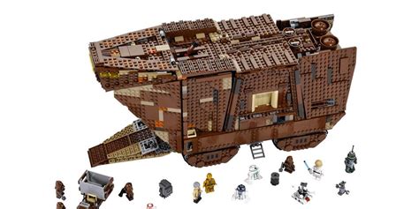 Amazing Lego Star Wars Sandcrawler Unveiled Toys