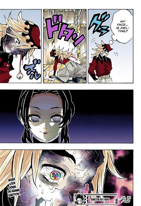 Kimetsu No Yaiba Digital Colored Comics Chapter 161 Anime Demon