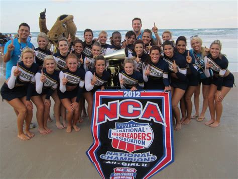 Uco Press Release Uco Cheerleading Squads Win National Title