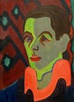 autorretrato | Ernst Ludwig Kirchner | Impresión de arte