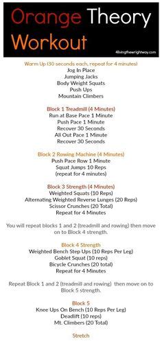 The Beginners Guide To Orangetheory Fitness Myfitnesspal Orange