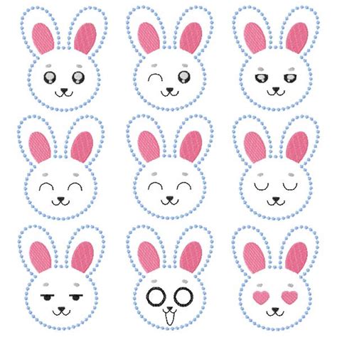 From reclining female by monique ortiz. Cute Bunny Faces | OregonPatchWorks
