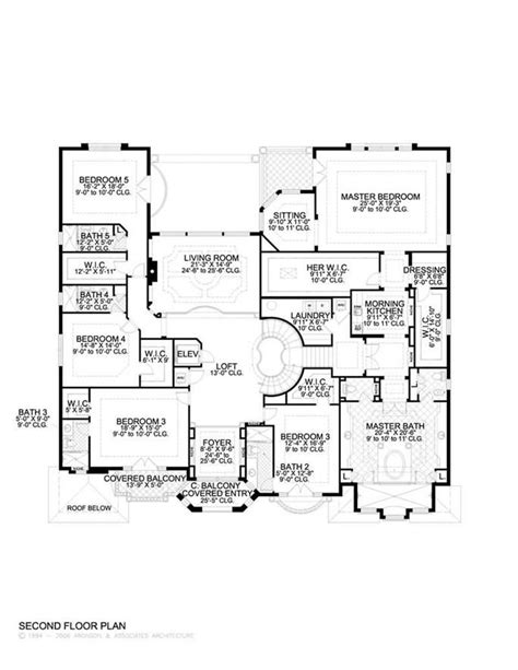 Luxury Home With 7 Bdrms 7883 Sq Ft House Plan 107 1031 House