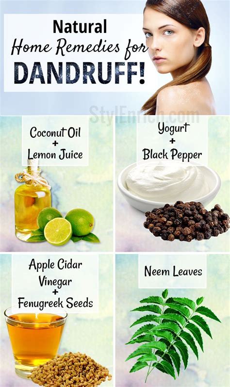 Natural Home Remedies For Dandruff Home Remedies For Dandruff