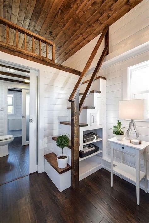 55 Inspiring Loft Stair For Tiny House Ideas