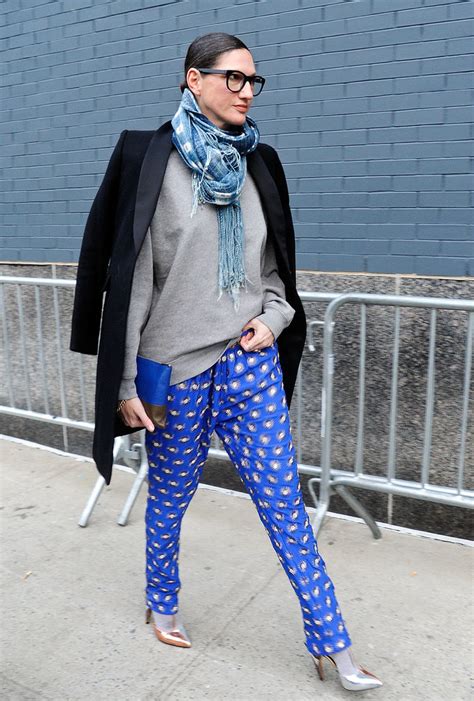 Jenna Lyons Street Style Pictures Popsugar Fashion