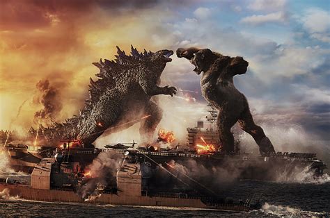 Godzilla emerges from an iceberg and makes his way towards japan. 'Godzilla vs. Kong' Trailer: Clash of the Titans