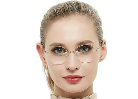 What Are The Brands Of Rimless Eyeglasses For Women Koalaeye