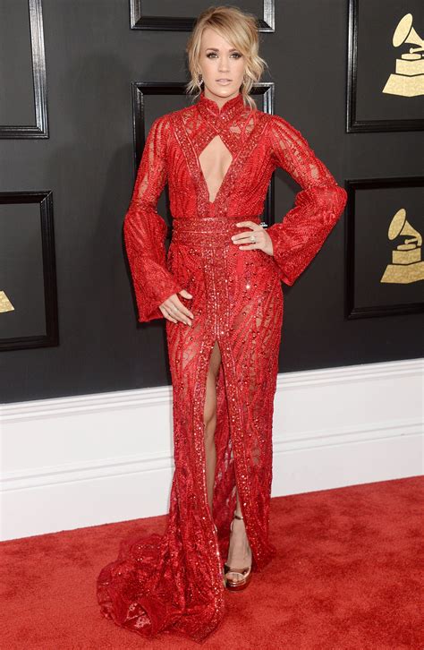 31, 2021, and recognizing excellence in music released in late 2019 and 2020. Carrie Underwood on Red Carpet - GRAMMY Awards in Los ...