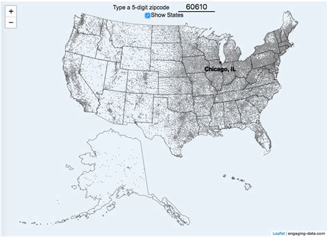 Zip Code Map Usa States Map