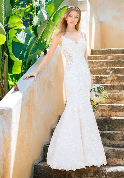 Wedding Dresses Lace Fit And Flare Wedding Dress Moonlight Bridal