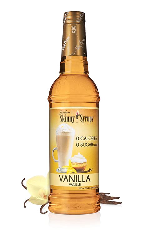 Jordans Skinny Gourmet Syrups Sugar Free Vanilla Ounce Walmart Com