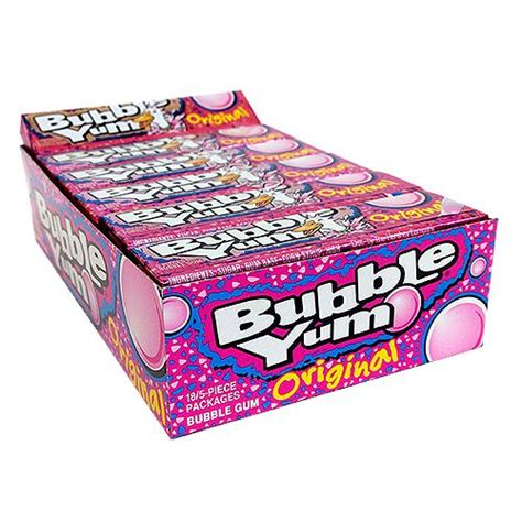 Bubble Yum Original Bubble Gum 5 Piece Pack