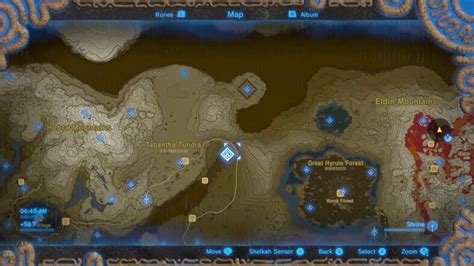Breath Of The Wild All Shrines Map Maping Resources
