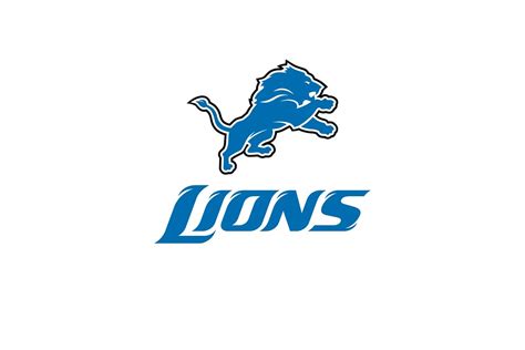 New Detroit Lions Logo Logotype Desktop Background Flickr