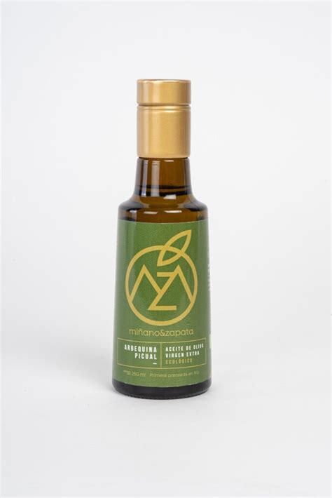 aceite oliva ecológico virgen extra arbequina y picual 250 ml manjaresecologicos