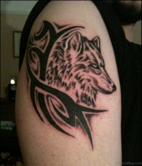 51 Elegant Wolf Tattoos On Shoulder