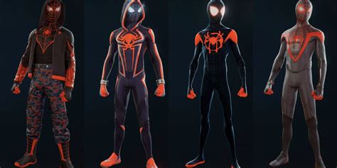 Spider Man Miles Morales Suits Guide All Costumes Including Spider Cat Stevivor