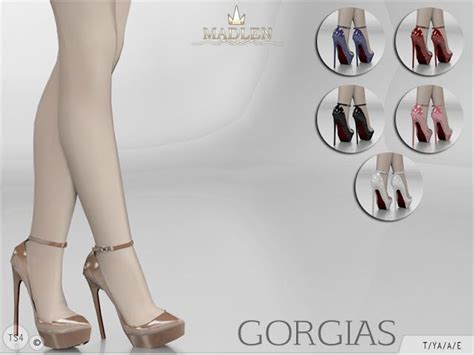 Sims 4 Ccs The Best Madlen Gorgias Shoes By Mj95 Sims 4 Cc Shoes