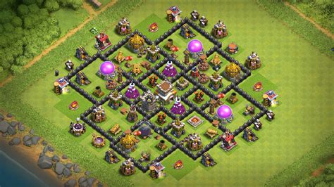Because of that, the most common war bases are the anti 3 star bases that have the townhall on the outside. Best Town Hall 8 War Base Anti 3 Star - slidesharefile