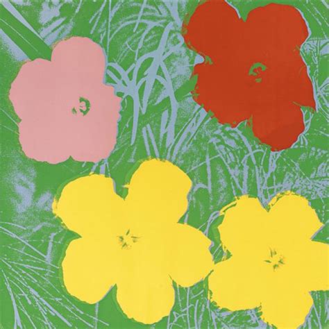 Andy Warhol Flowers Series 1970