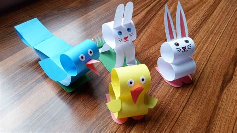 How To Make A Paper Animalsorigami Animals For Kids Youtube