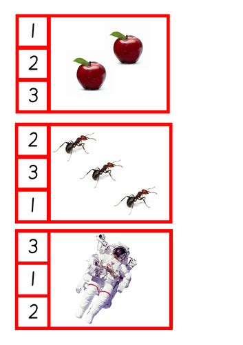 One To One Number Correspondence 0 10 And 10 20 Teaching Resources