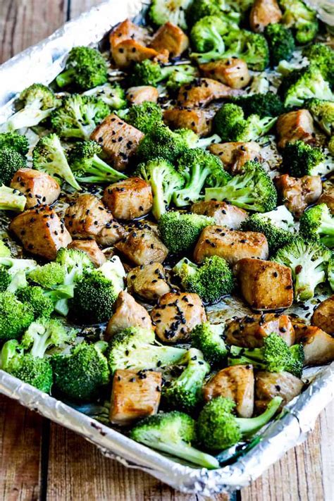 Remove the cover, top with the breadcrumb mixture and bake until the casserole is hot all the way through, the sauce is bubbling and the vegetables are tender, 28 to 35 minutes. Low-Carb Sesame Chicken and Broccoli Sheet Pan Meal ...