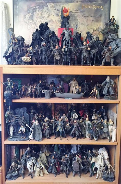 Lotr Lord Of The Rings Toybiz Amazing Action Figures Set Rare