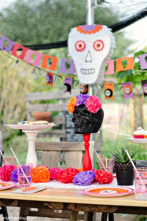 Day Of The Dead Party Ideas A Night Owl Blog