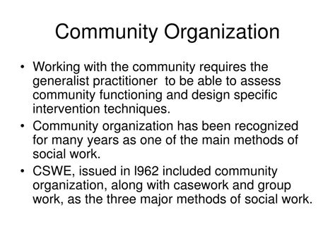 Ppt Social Work Practice With Communities Powerpoint Presentation