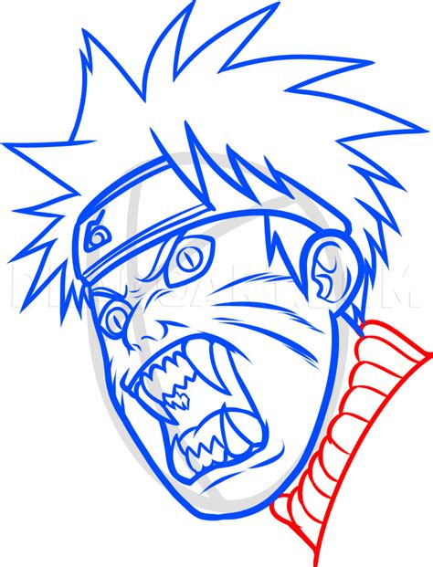 How To Draw Demon Naruto Step By Step Drawing Guide By Dawn