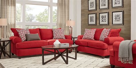 Emsworth Scarlet 2 Pc Living Room Rooms To Go