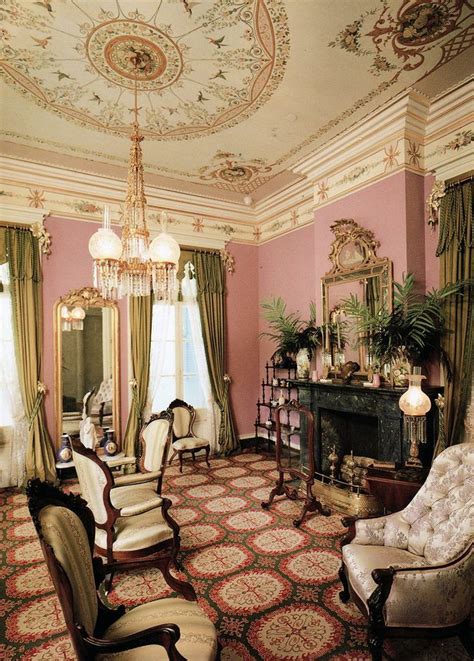 The Drawing Room Of A Mansion Built In 1896 Victorian Interior