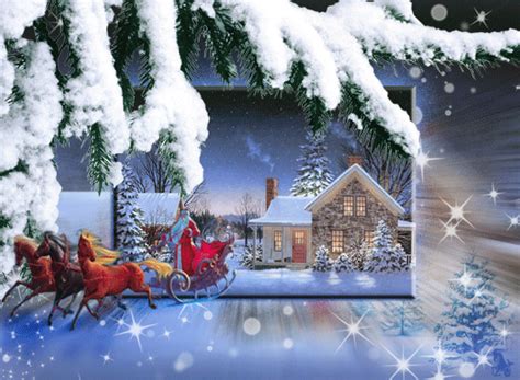 Animated Christmas Greeting Cards Animated Christmas Card Free