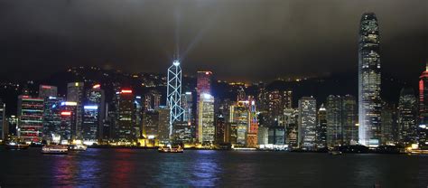 Filehong Kong Skyline Night Lights Wikimedia Commons