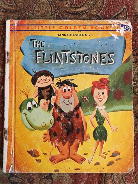 Hanna Barberas The Flintstones 1961 B Edition Missing Gold Foil