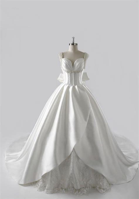 sleeveless couture satin bridal gowns from darius bridal robe mariée pas cher belle robe de