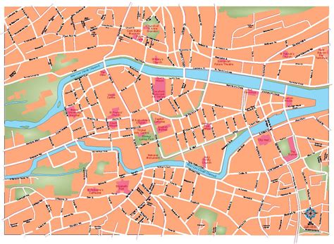 Cork Vector City Maps Eps Illustrator Freehand Corel Draw Pdf