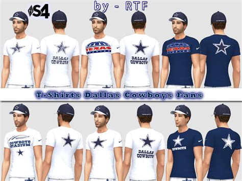 The Sims Resource Set Dallas Cowboys Fans