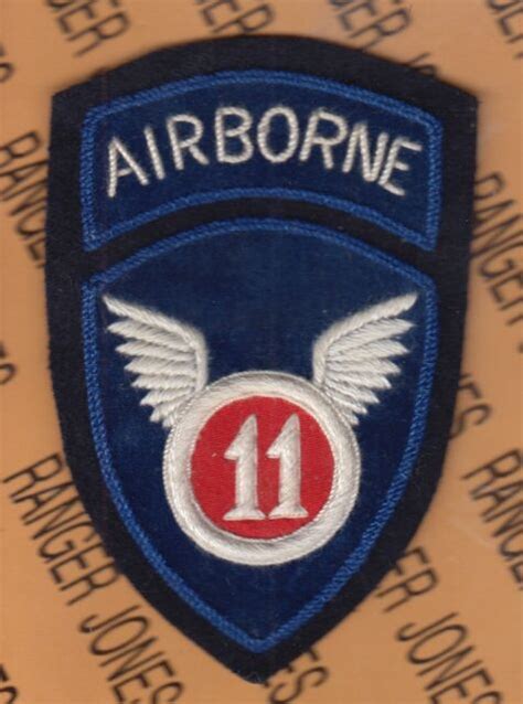 Us Army 11th Airborne Division Hawn Sewn Shoulder Patch Ebay