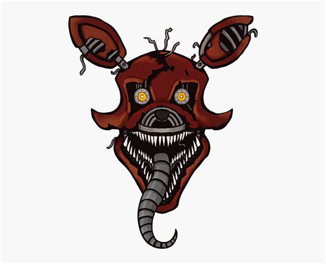 Five Nights At Freddy S Nightmare Foxy By Kaizerin D92t6ob Fnaf