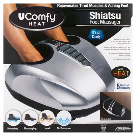 Ucomfy Shiatsu Foot Massager With Heat As Seen On Tv